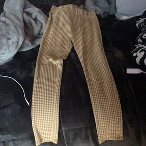 Plaid Pants